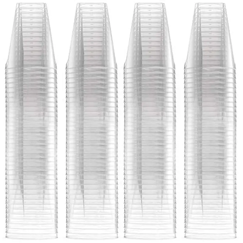 500-Pack Crystal-Clear 2Oz Disposable Shot Glasses – Heavy-Duty, Shatterproof, Reusable & Eco-Friendly 1