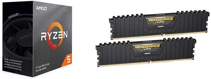 Amd Ryzen 5 3600 Desktop Processor – 6-Core, 12-Thread, Unlocked Cpu With Wraith Stealth Cooler 1