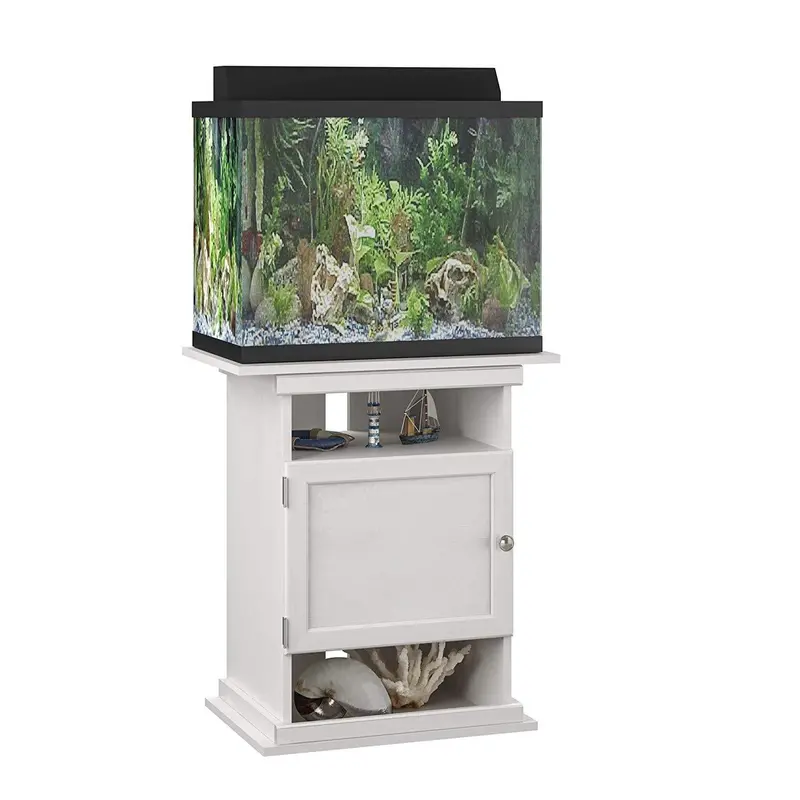 Ameriwood Aquarium Stand – Stylish Wooden Cabinet Base For Fish Tanks 1