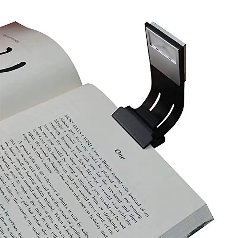 Aoliplus 4-Level Clip-On Reading Light – Versatile Bookmark, Desk & Bed Lamp For Books, Magazines & Ereaders 1