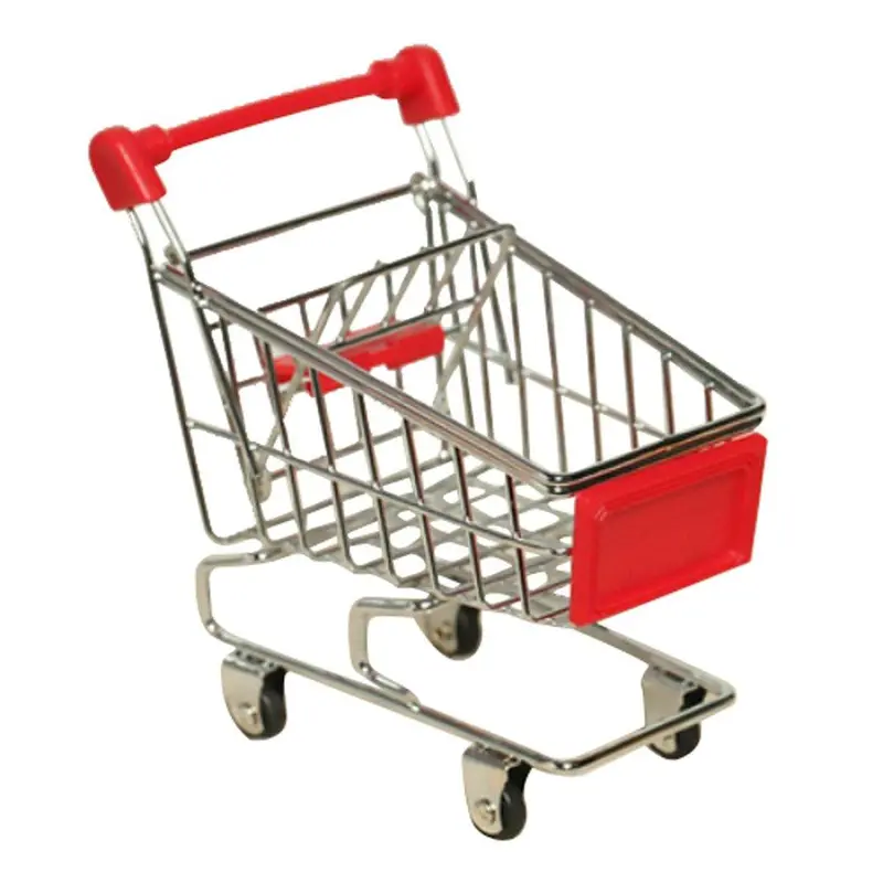 Awtang Mini Shopping Cart Toy – Novelty Interactive Trolley For Parrots & Intelligent Pet Birds 1