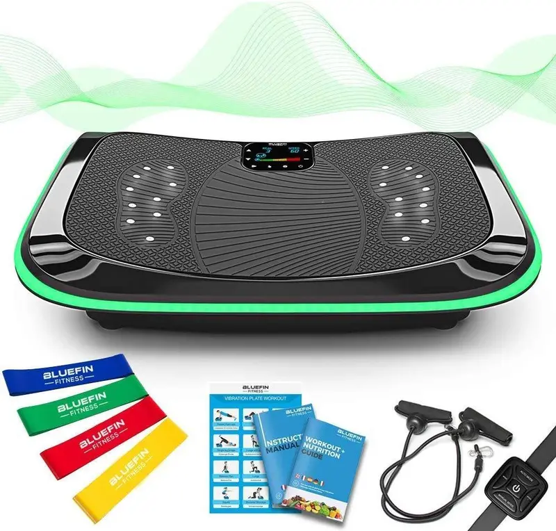 Bluefin Fitness 4D Vibration Platform – Triple Motor Oscillation System With Bluetooth Speakers, Magnetic Therapy & Micro-Vibration Modes 1