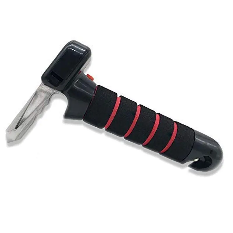 Car Assist Handle With Emergency Tools – Cane-Style Support Featuring Window Breaker, Seatbelt Cutter & Led Flashlight 1