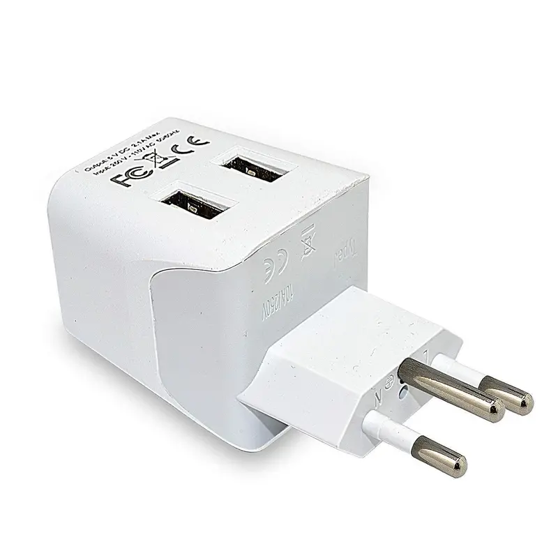 Ceptics Ctu-16 Universal Travel Adapter – Ultra-Compact Usa-To-Australia/Nz/China Plug Converter With Dual Usb Ports (Type I) 8