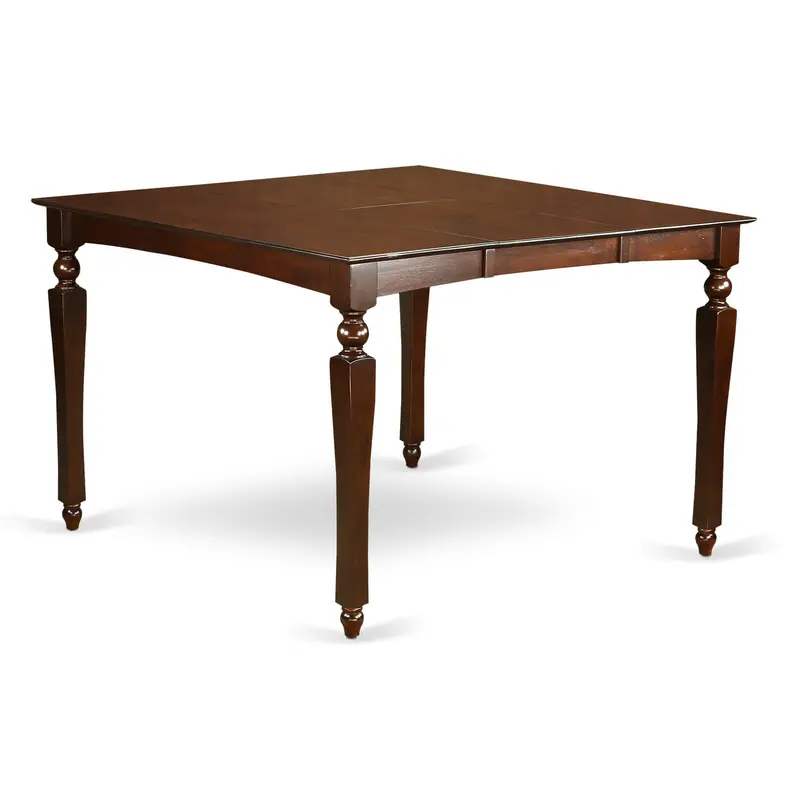 Cht-Mah-T Chelsea Counter-Height Table: 54" Square Mahogany-Finish Surface 1
