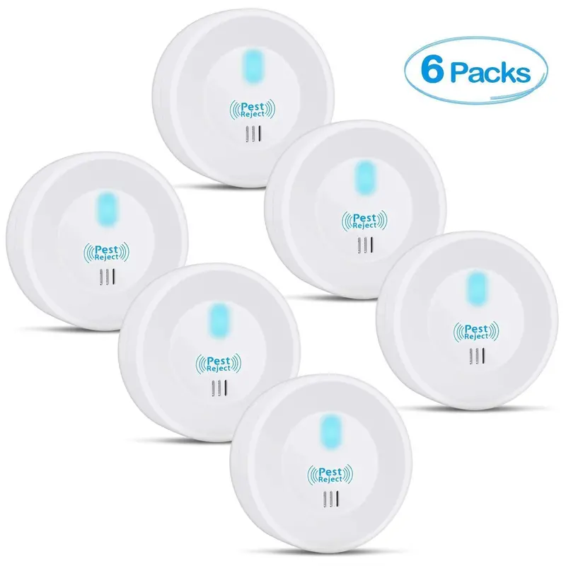 Cleverfy Ultrasonic Pest Repeller – Plug-In Indoor Electronic Repellent For Rodents, Insects, Spiders, Ants, Roaches, And Mosquitoes (6-Pack) 1