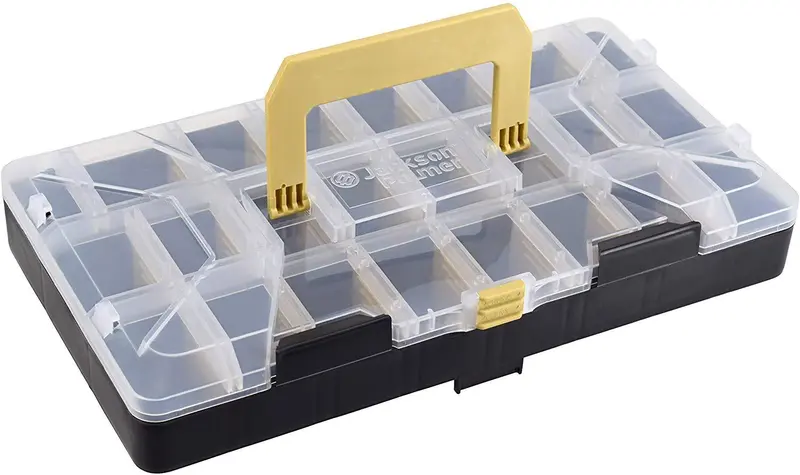 Deluxe 1,300-Piece Hardware Assortment Kit – Organized 'No-Mix' Case With 60 Sizes Of Nuts, Bolts, Washers & Screws 1