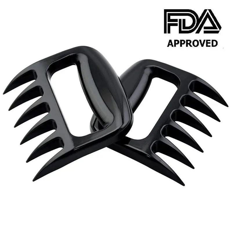 Dland Bbq Meat Claws – 2-Piece Stainless Steel Pork Shredder Set For Smokers, Pulled Pork & Roast Carving 1