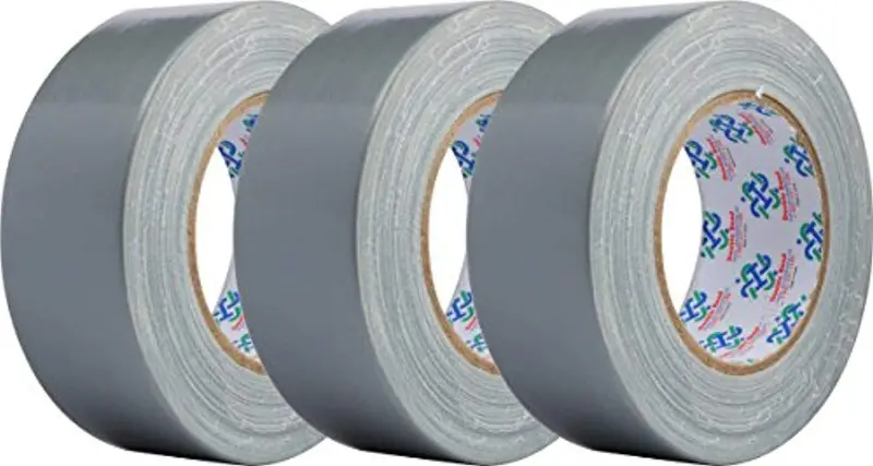 Double Bond Heavy-Duty Duct Tape – 11-Mil Thick Silver Roll (1.88″ × 35 Yds), 3-Roll Multi-Pack For Industrial & Home Use 1