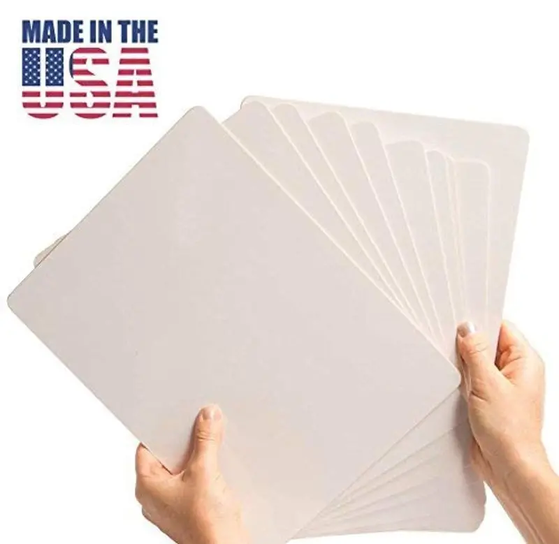 Dry-Erase Lap Boards (10-Pack) – Double-Sided 9" X 12" Frameless Whiteboards For Classroom Or Home Use 1
