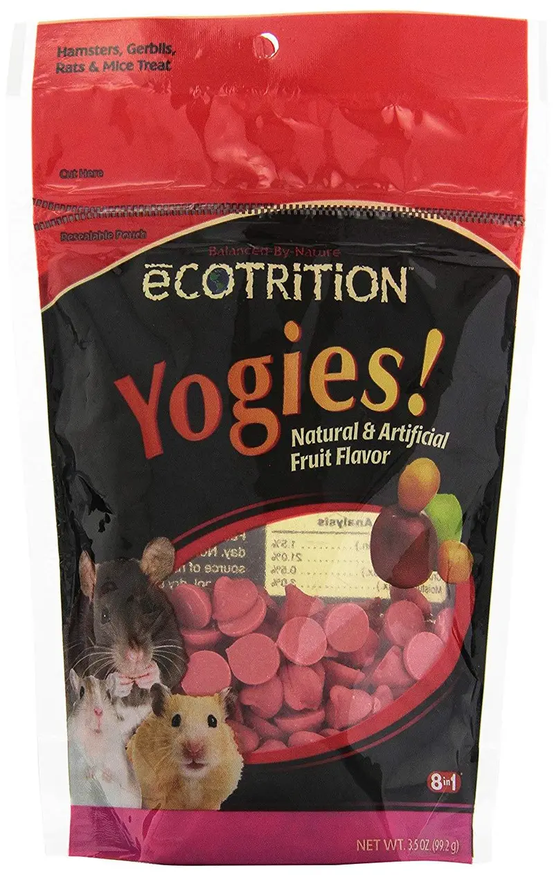 Ecotrition Yogies Treats For Hamsters, Gerbils & Rats (3.5 Oz) 2