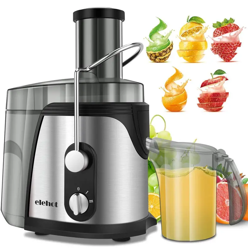 Elehot 800W Wide-Mouth Centrifugal Juicer – Dual-Speed Stainless Steel Extractor For Fruits & Vegetables 1