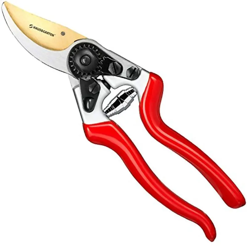 Enduropro Titanium Bypass Pruning Shears – Ergonomic Hand Pruners For Branches, Hedges, Shrubs, And Bushes – Razor-Sharp, Rust-Resistant Gardening Tool 1