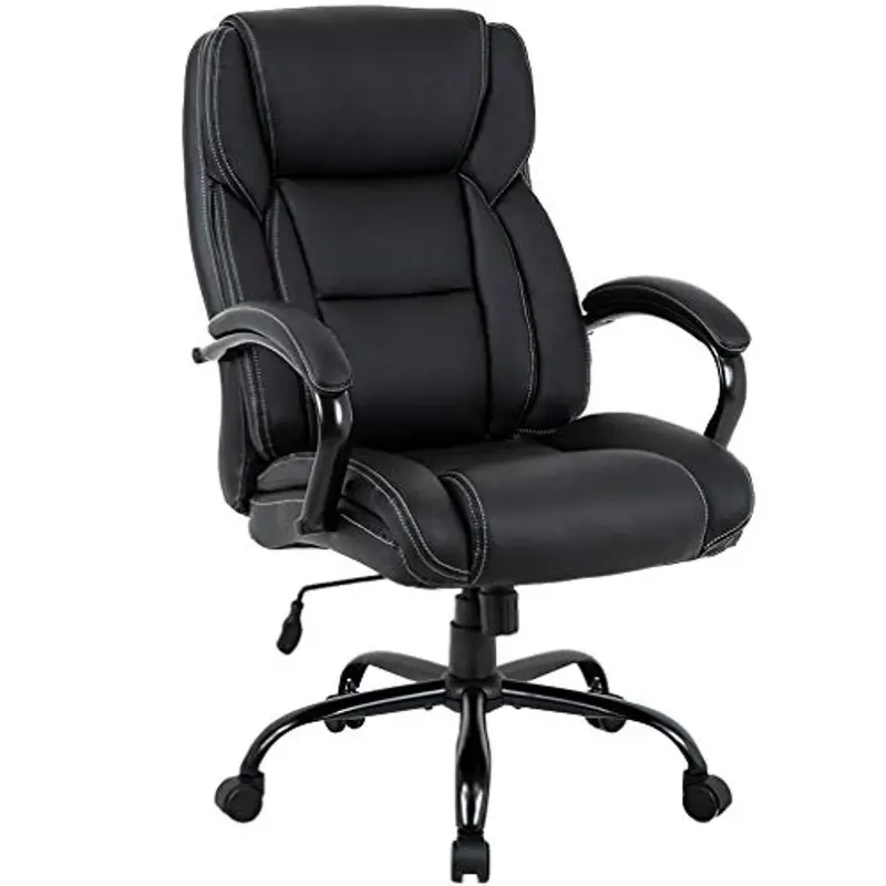 Ergonomic High-Back Office Chair – Big & Tall Executive Task Chair With Lumbar Support, Headrest & 500 Lb Capacity 1