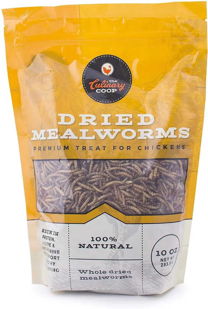 Fluker’S Culinary Coop Chicken Treats – 3.5 Oz Dried Mealworm Snacks For Poultry 2