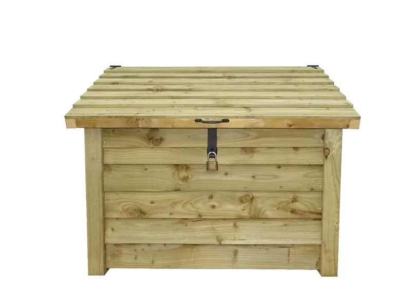 Freestanding Wooden Tool Chest (127 × 104 × 87 Cm) 1