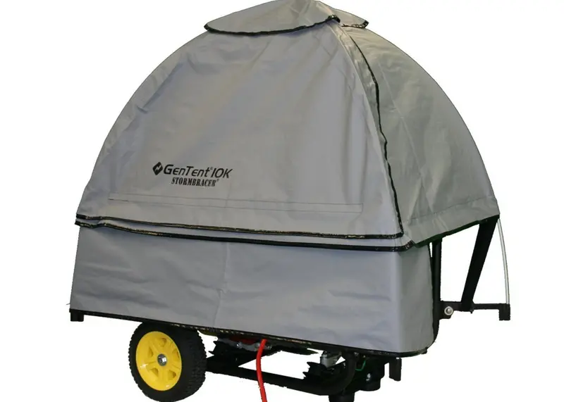 Gentent 10Kw Universal Generator Cover – Weather-Resistant Running Enclosure For 3Kw–10Kw Portable Units 3