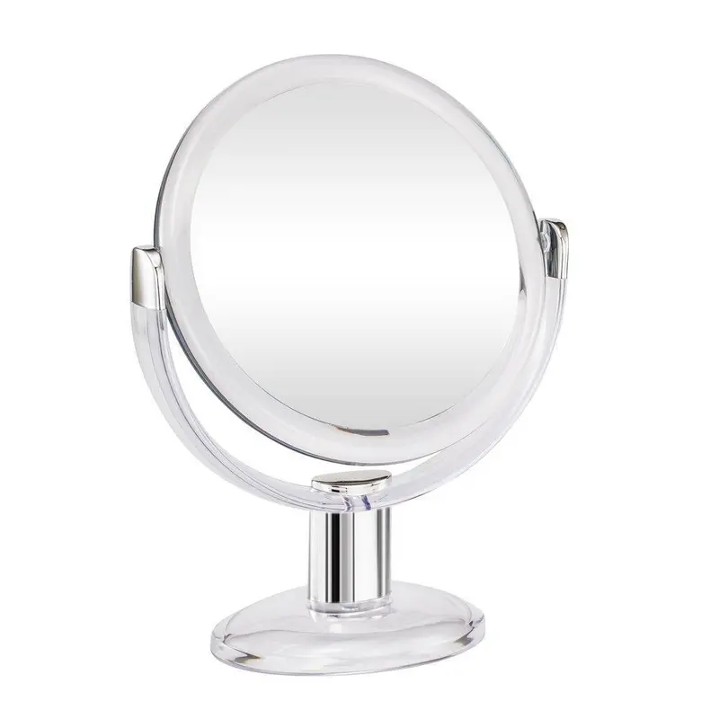 Gotofine Dual-Magnification Makeup Mirror – Rotating 1X/10X Vanity Mirror With Crystal-Clear Glass 1