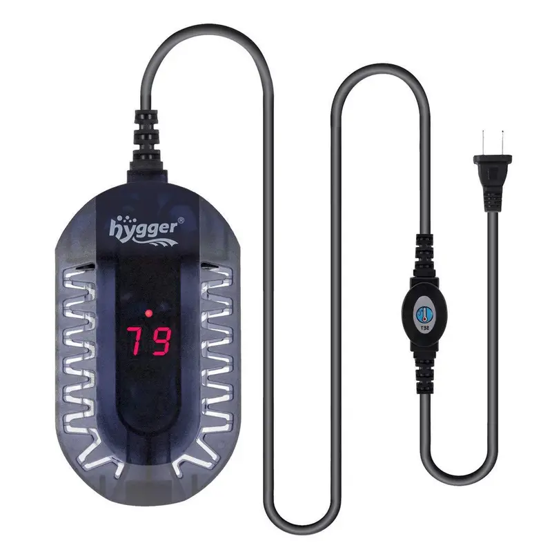 Hygger Mini Glass Submersible Heater – 50W/100W Adjustable Digital Temperature Control With Safety Guard 2