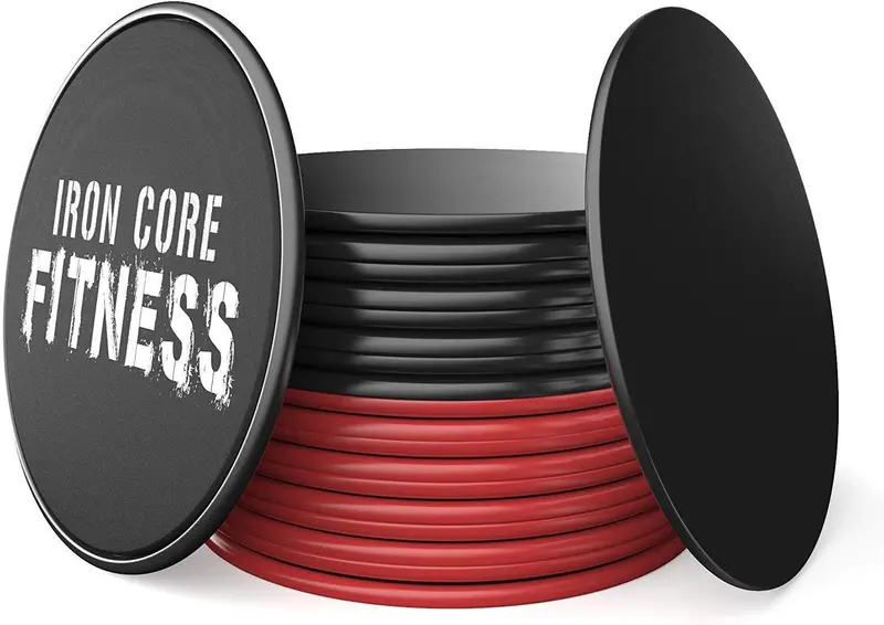 Iron Core Dual-Sided Core Sliders – All-Surface Gliding Discs For Total-Body Strength And Stability Workouts 1