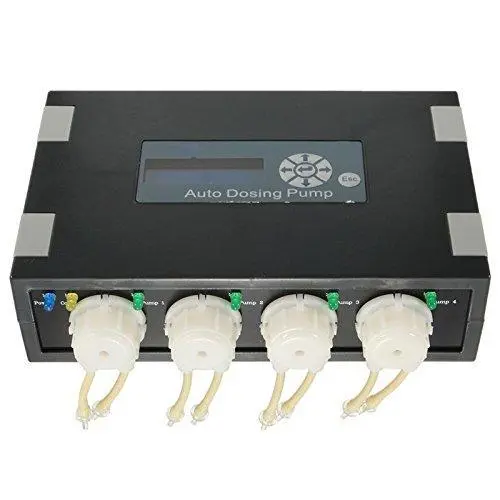 Jebao Dp-4 Smart Dosing Pump – Fully Programmable 4-Channel Dispenser For Reef Aquariums 1