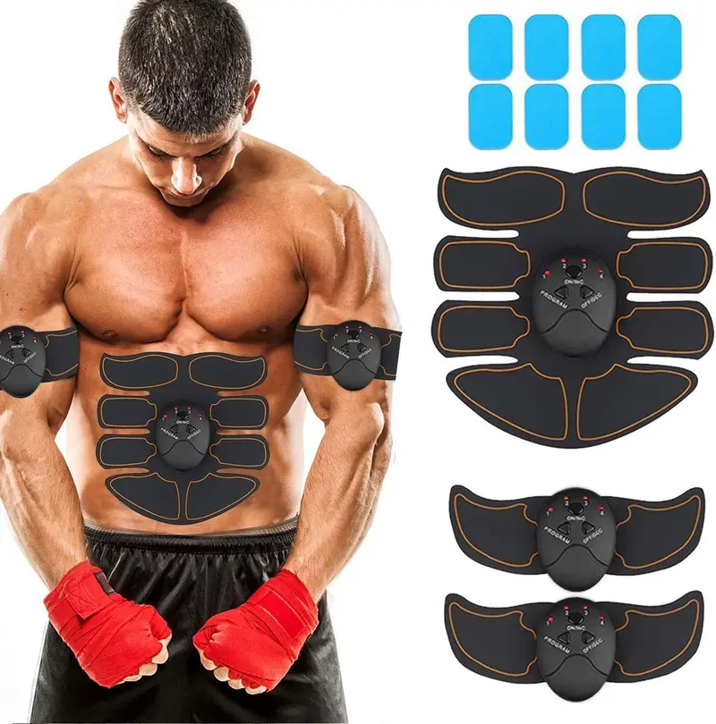Jojomoon Ems Abdominal Toning Belt – Wireless Muscle Stimulator For Core, Arms, And Legs – Portable Unisex Trainer 1