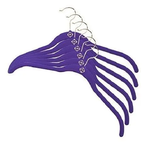 Joy Mangano Hugged Blouse Hanger – Silver Hook With Bright Teal Finish For Delicate Tops 1