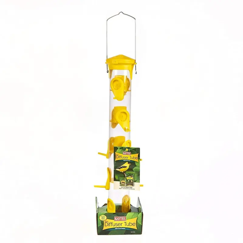 Kaytee Finch Feeder – Compact, Seed-Saving Gravity Dispenser For Small Birds 2