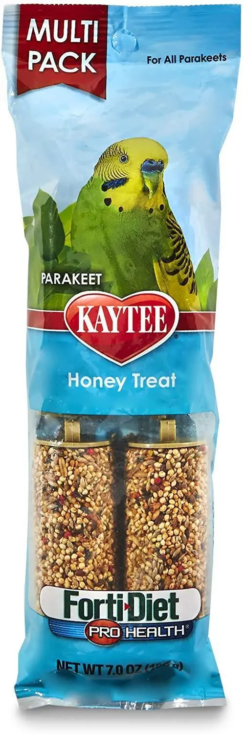 Kaytee Forti-Diet Pro Health Honey Treats – Enriched Snack For Parakeets 1