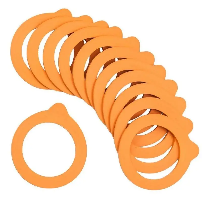 Le Parfait Replacement Gaskets – 12-Pack Large 100Mm Sealing Rings For Glass Canning Jars 1