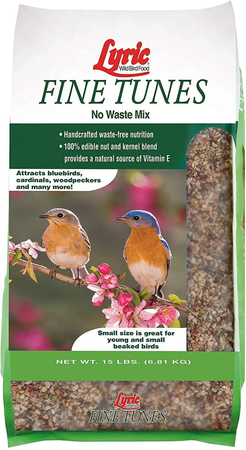 Lyric Fine Tunes No-Waste Bird Seed – 15 Lb Low-Spillage Mix For Backyard Feeders 2