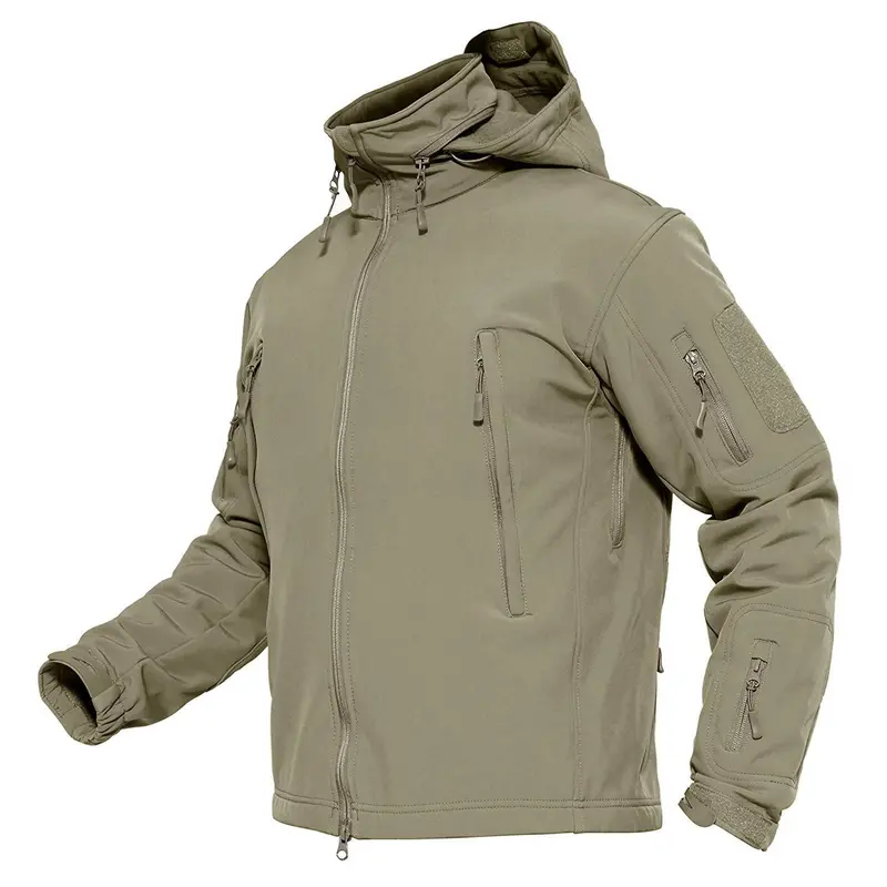 Magcomsen Men’S Tactical Winter Jacket – Water-Resistant Fleece-Lined Ski & Hiking Coat With Multi-Pocket Design 1