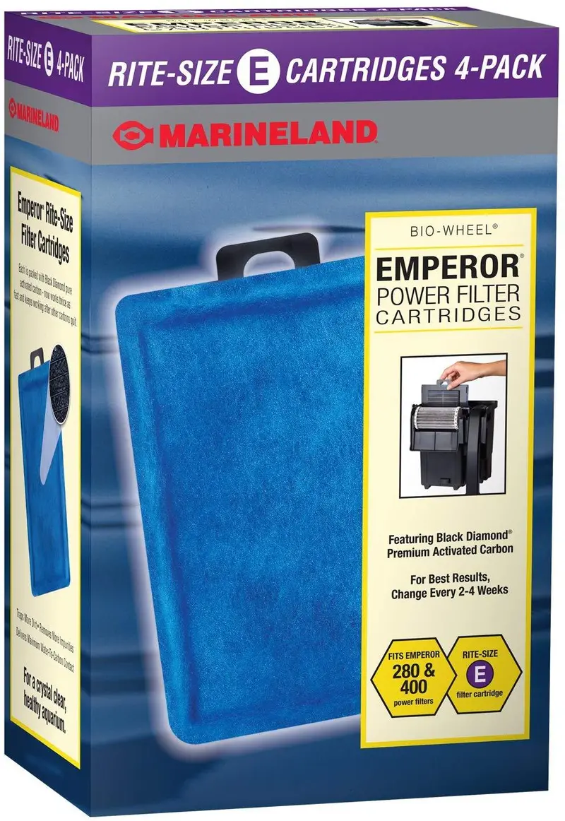 Marineland Emperor Bio-Wheel Filter Cartridges — Ready-To-Use Replacement Media 1