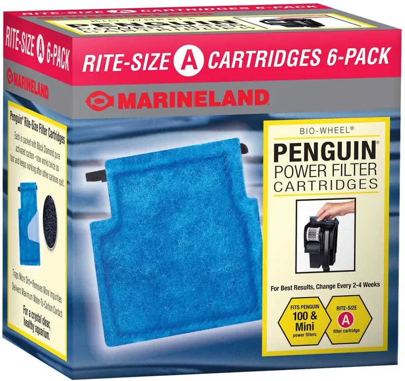 Marineland Penguin Rite-Size A Replacement Cartridges — Compatible With Penguin Power Filters 1