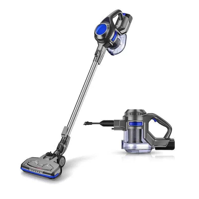 Moosoo Xl-618A Cordless Vacuum Cleaner – 2-In-1 Stick & Handheld Design With Strong Suction For Carpets, Hard Floors & Pet Hair 1
