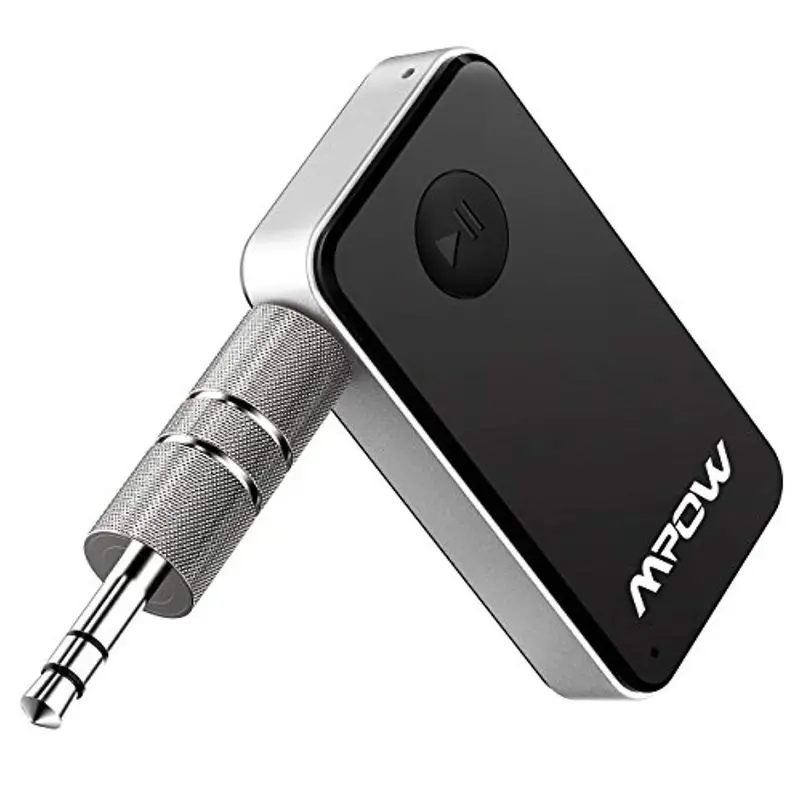 Mpow Bluetooth 4.1 Car Audio Adapter – Portable Aux Receiver For Hands-Free Calling & Wireless Music Streaming 1