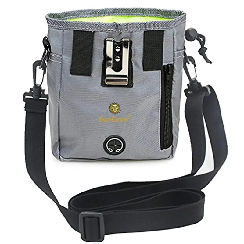 Multi-Use Dog Training Treat Pouch – Weather-Resistant Nylon With Built-In Poop Bag Dispenser & Adjustable Wear Options 1