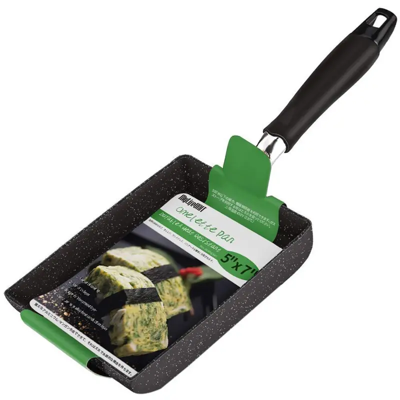 Mylifeunit Tamagoyaki Pan – Nonstick Japanese Omelette Maker For Perfect Rolled Eggs 1