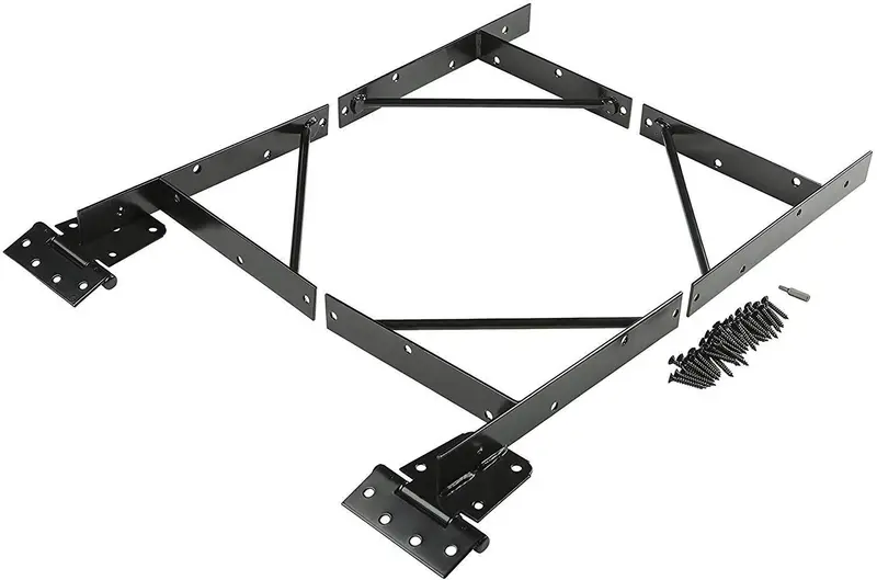 National Hardware Anti-Sag Gate Support Kit (Model N109-060) – Matte Black Finish 1