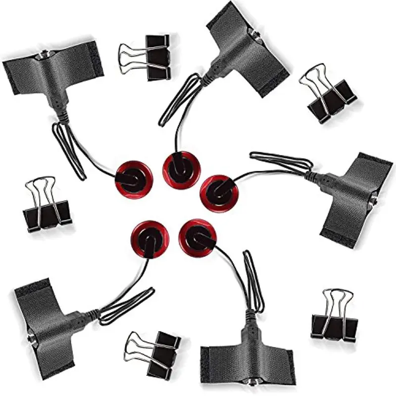 Neewer Piezo Contact Microphone Pack – 5-Unit Pickup System For String Instruments Including Violin, Ukulele, Cello, Banjo & Oud 1