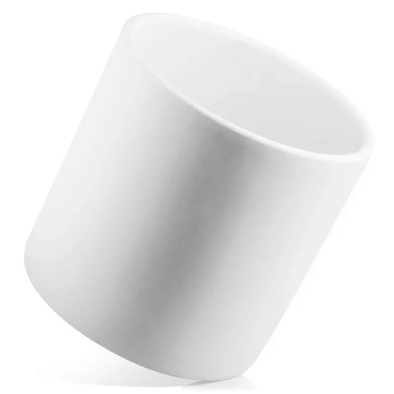 Nodpot Mid-Century Modern Ceramic Planter – 10-Inch White Indoor/Outdoor Pot For Succulents, Cacti & Small Plants (No Stand Included) 1