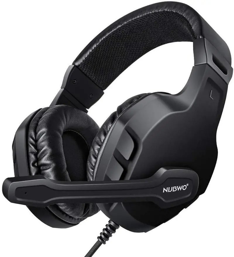Nubwo Stereo Gaming Headset – Wired Mic Headphones For Xbox One, Ps4, Pc & Skype 1