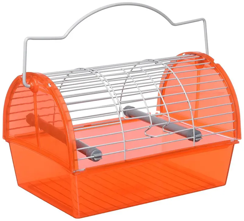 Penn-Plax Portable Carrier For Small Pets & Birds (Assorted Colors) 1