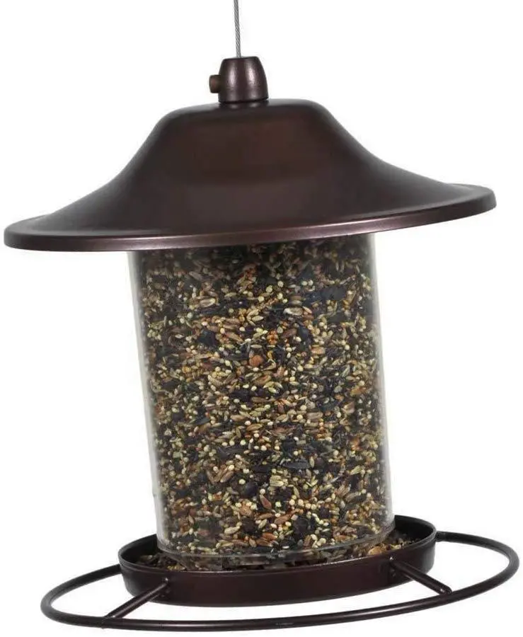 Perky-Pet Panorama Hanging Bird Feeder – Holds 2 Lbs, Clear Acrylic Design 2