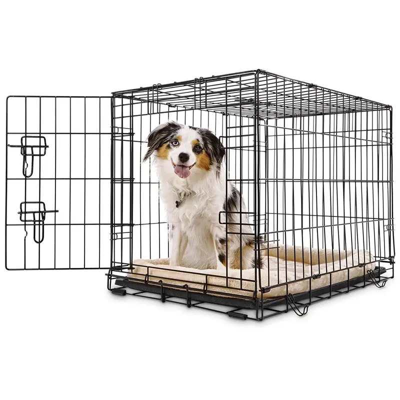 Petco Classic 1-Door Dog Crate – Large 36" X 23" X 25" Black Kennel For Secure, Comfortable Pet Transport Or Confinement 1
