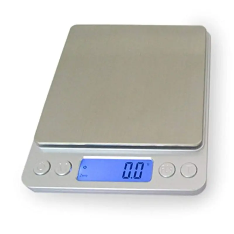 Precision Digital Kitchen Scale – 3000G Capacity With 0.1G Sensitivity, Abs & Stainless Steel Construction, Auto-Off Function, Dual-Unit Display (G/Oz) 1