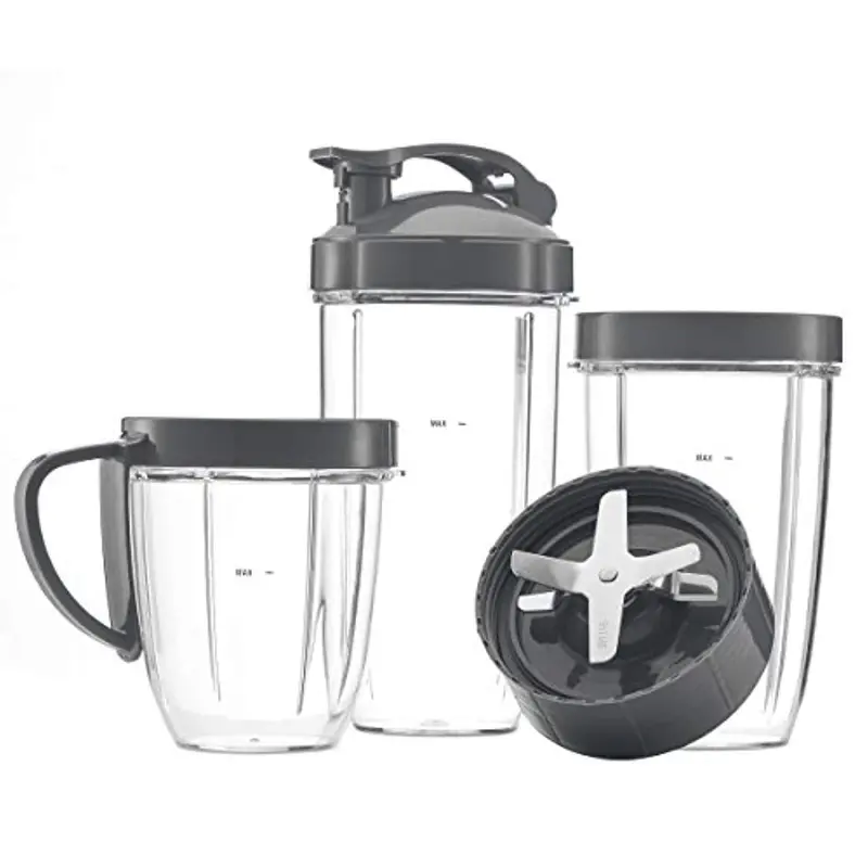 Preferred Parts Nutribullet Replacement Set – 7-Piece Cup & Blade Kit Compatible With High-Speed Blender Systems 1