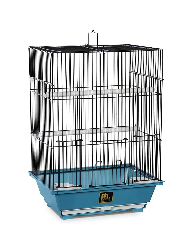 Prevue Pet Slate Bird Cage With Removable Tray – Low-Maintenance, Stylish Housing With Easy Cleanup 1