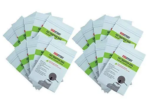 Range Kleen Fat Trapper Refill Bags – 20-Pack Grease Collection Liners For Range Hoods 1