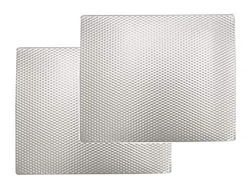 Range Kleen Silver Table Protector Mat – 17" X 20" Heat-Resistant Countertop Shield (2-Pack) 1